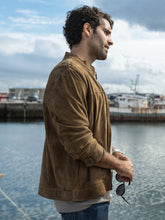 Gangs Of Galicia S01 Tamar Novas Suede Leather Jacket