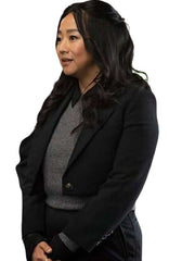 Ruby Laid S01 Black Blazer