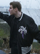 Power Book II Ghost S04 Brayden Weston Black Varsity Jacket