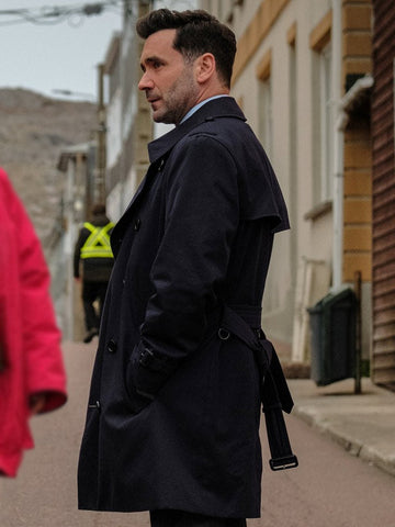Saint-Pierre S01 Allan Hawco Black Coat