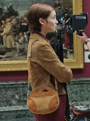 Dolours Price Say Nothing S01 Brown Leather Jacket