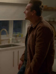 Jason Segel Shrinking S02 Brown Corduroy Jacket