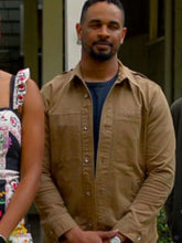 Derrick Shrinking S02 Brown Cotton Jacket