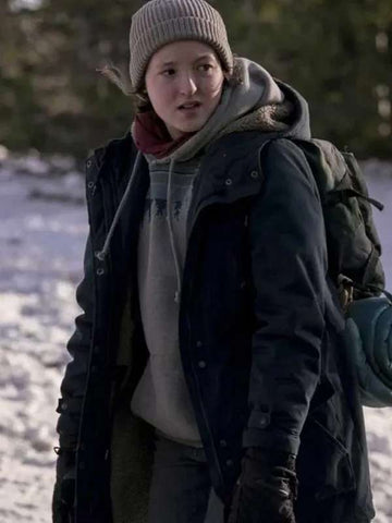 Ellie Williams The Last of Us Blue Hooded Jacket