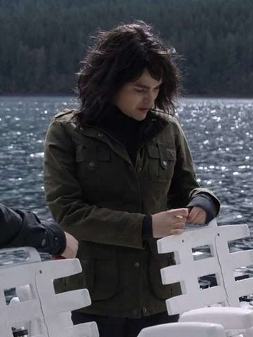 Ellen The Night Agent S01 Green Jacket