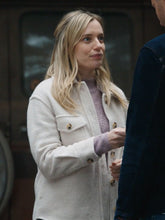 Kira Stine Tracker S01 White Sherpa Jacket