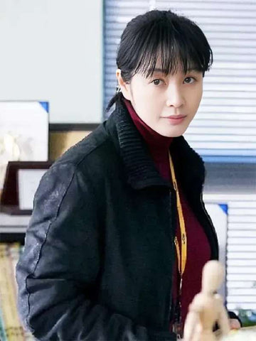 Kim Hye-su Unmasked S01 Black Jacket