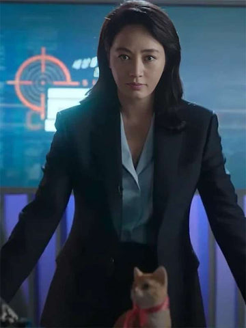 Oh So-ryong Unmasked S01 Black Blazer