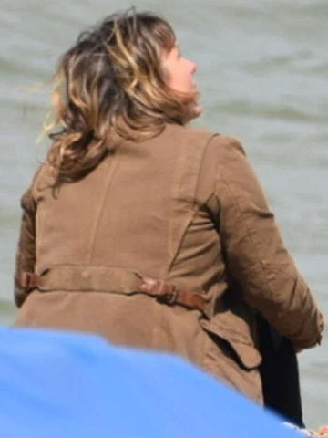 Whitstable Pearl Kerry Godliman Brown Jacket