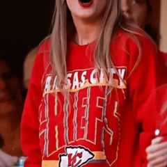 Taylor Swift Chiefs NFL Red Sweatshirt