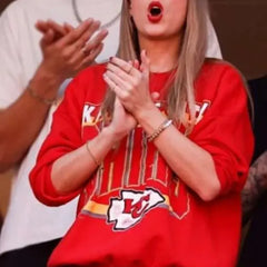 Taylor Swift Chiefs NFL Red Sweatshirt