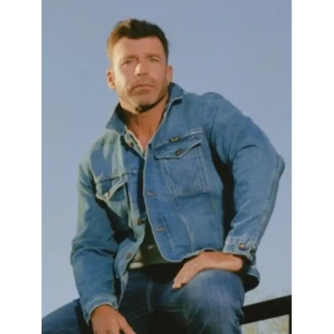 Taylor Sheridan Yellowstone 1923 Denim Jacket