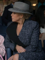 Ted Lasso Season 3 Hannah Waddingham Asymmetric Coat