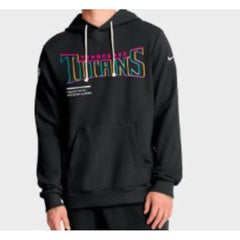 Tennessee Titans Black 2025 Dri-FIT Hoodie