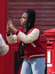 The Almond And The Seahorse Rachel Adedeji Varsity Jacket