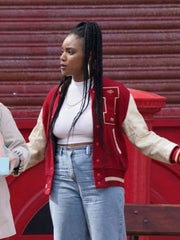 The Almond And The Seahorse Rachel Adedeji Varsity Jacket