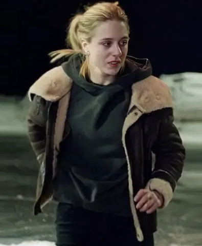 The Åre Murders Carla Sehn Shearling Jacket