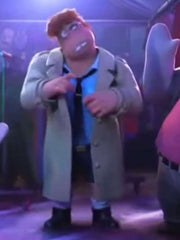 Chief Misty Luggins The Bad Guys 2 Trench Coat