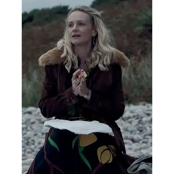 Carey Mulligan The Ballad Of Wallis Island Brown Jacket