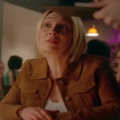 The Cleaning Lady S03 Lisa Weil Suede Jacket