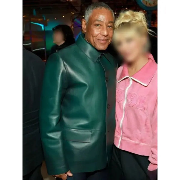 Giancarlo Esposito The Electric State Leather Jacket