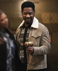 The Equalizer Tory Kittles Brown Jacket