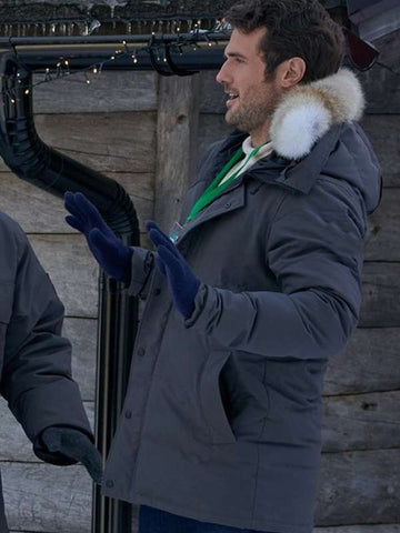 Beau Mirchoff The Finnish Line Grey Hooded Jacket