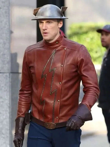 Jay Garrick The Flash Leather Jacket