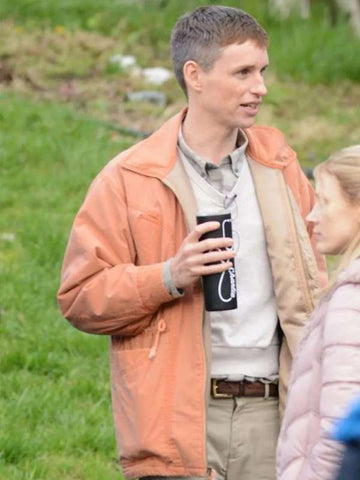 Eddie Redmayne The Good Nurse Orange Jacket