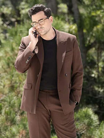 Dan Levy The Idol 2023 Brown Suit