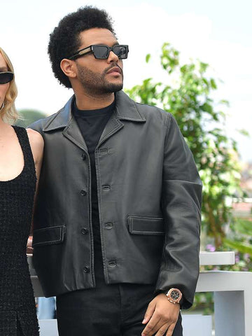 Tedros The Idol 2023 Black Leather Jacket