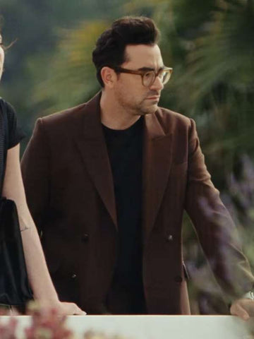 Dan Levy The Idol 2023 Brown Suit
