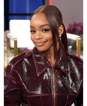 The Jennifer Hudson Show S03 Marsai Martin Cropped Jacket