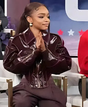 The Jennifer Hudson Show S03 Marsai Martin Cropped Jacket