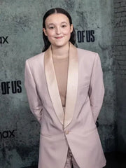 The Last Of Us 2023 Bella Ramsey Pink Suit