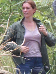 Anne Hathaway The Last Thing He Wanted Green Jacket