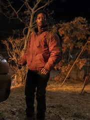 Henry Burrell The Last of Us Red Bomber Jacket