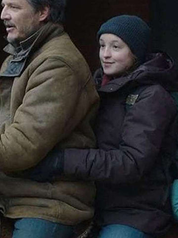 Bella Ramsey The Last of Us Brown Jacket