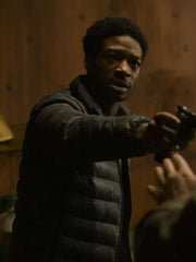 Henry Burrell The Last of Us Black Puffer Jacket