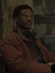 Henry Burrell The Last of Us Red Bomber Jacket