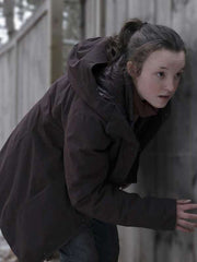 Bella Ramsey The Last of Us Brown Jacket