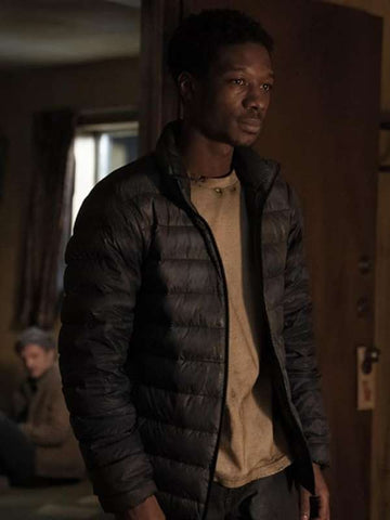 Henry Burrell The Last of Us Black Puffer Jacket
