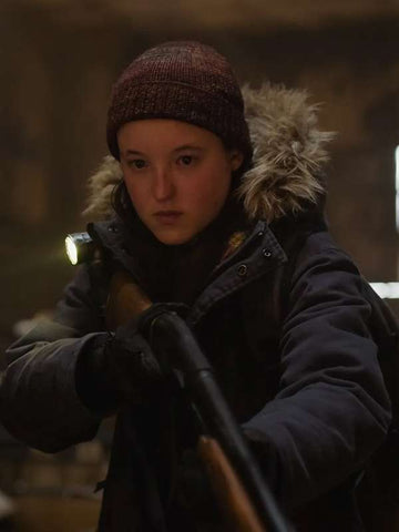 Ellie Williams The Last of Us S02 Blue Parka Jacket