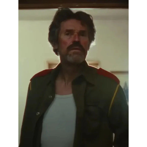The Legend of Ochi Willem Dafoe Green Jacket