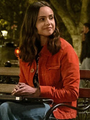 The Life List Sofia Carson Orange Jacket