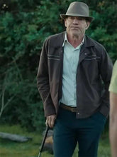 Dennis Quaid The Long Game 2023 Brown Cotton Jacket