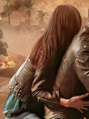 Soraya Azzabi The Lost Princess Black Leather Jacket