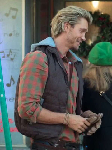 Chad Michael Murray The Merry Gentlemen 2024 Brown Vest