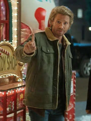 Chad Michael Murray The Merry Gentlemen 2024 Green Jacket