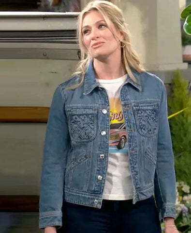 The Neighborhood Beth Behrs Denim Jacket